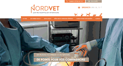 Desktop Screenshot of nordvet.com